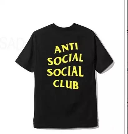 T-shirt Anti Social Social Club