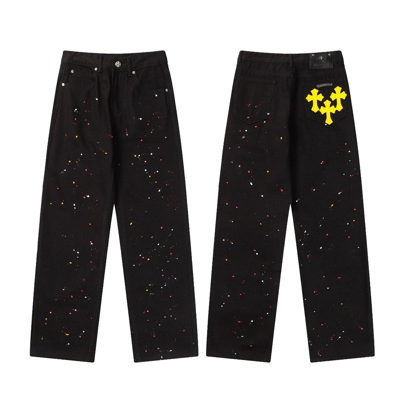 Spodnie Jeans Chrome Hearts